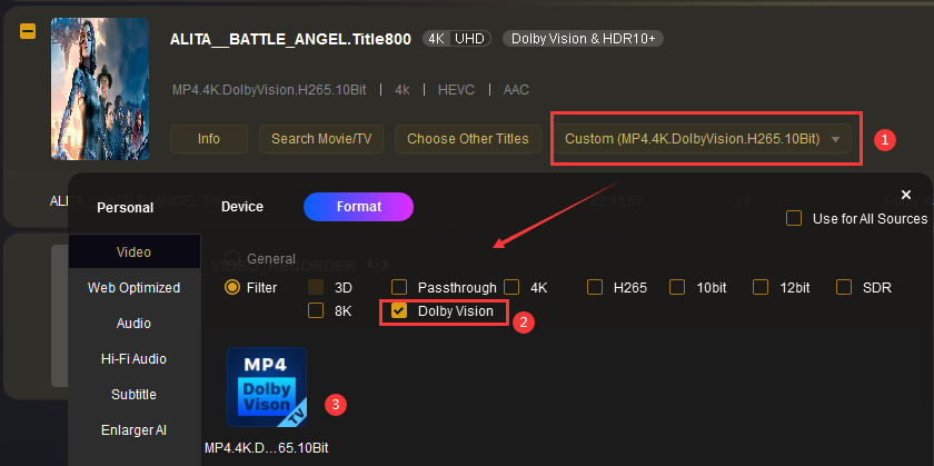 Dolby vision profile 5 как смотреть на компьютере