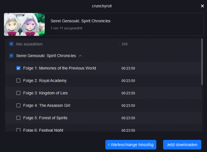 Seirei Gensouki: Spirit Chronicles Royal Academy - Watch on Crunchyroll