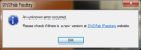 Click image for larger version

Name:	unknown error.png
Views:	219
Size:	25.2 KB
ID:	315866