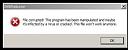 Click image for larger version

Name:	DVD  corrupted file.JPG
Views:	338
Size:	9.0 KB
ID:	339241